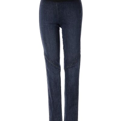 Paige Women Blue Jeggings XS